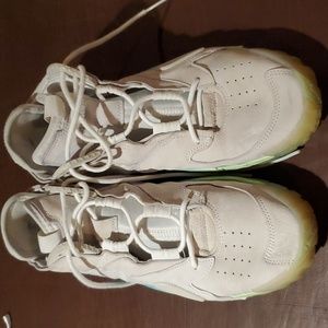 Adidas Mens street ball white Glow green aqua blue